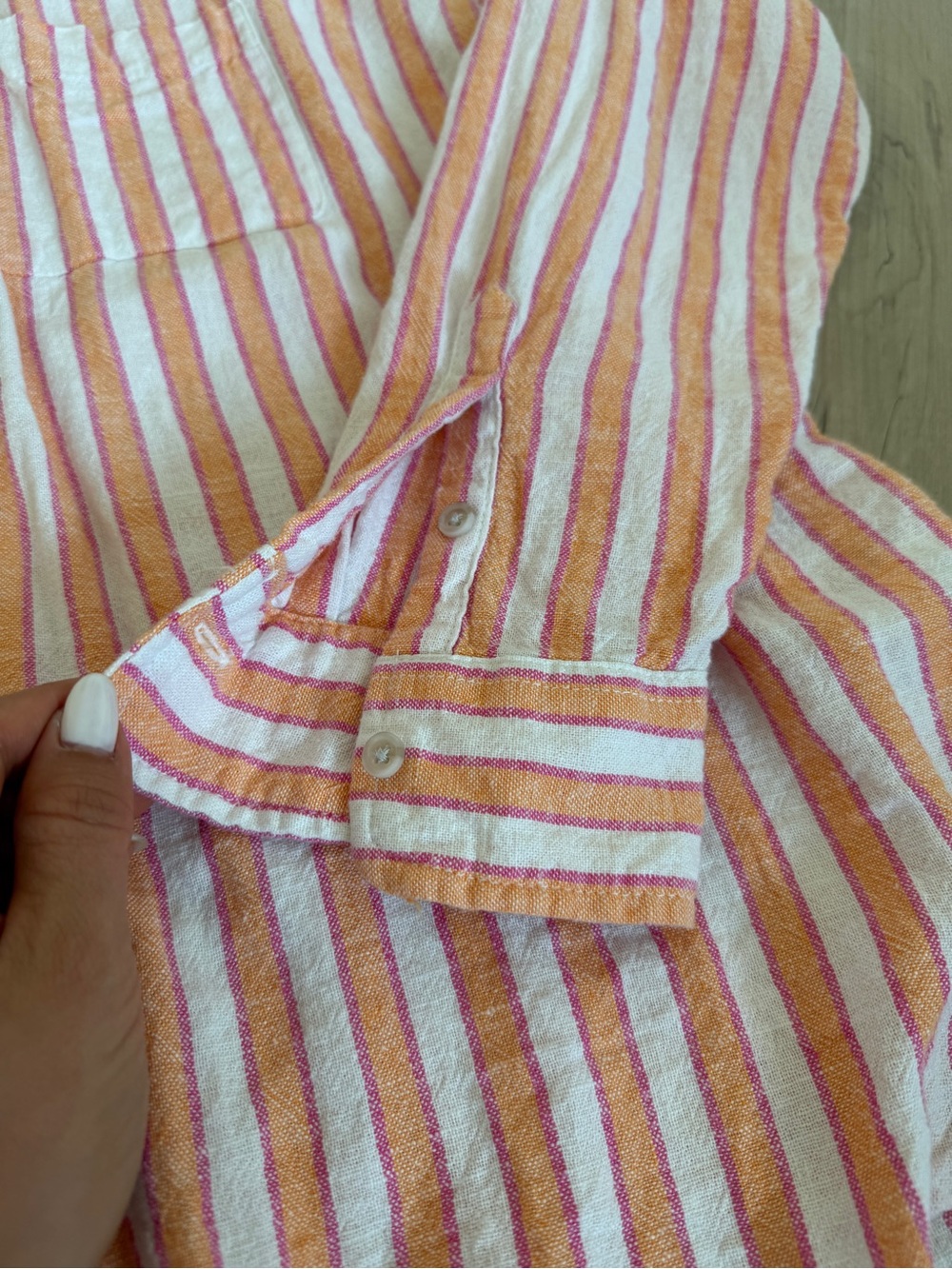 Striped Linen Set - Picture 6 of 10